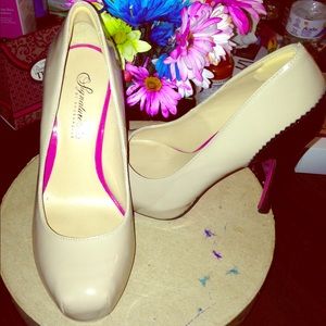 Marlena Patent Nude Heels