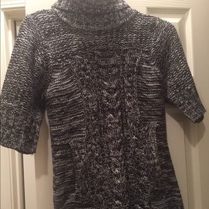 Black and white sweater