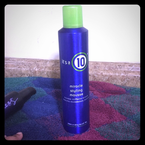 It's a 10 miracle styling mousse