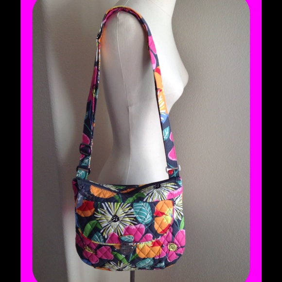 vera bradley saddle crossbody