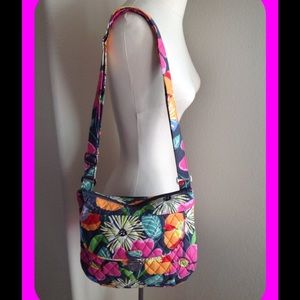 black patent designer handbag