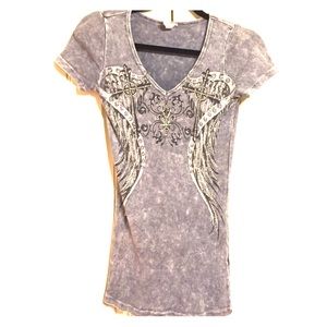 Cute rhinestone shirt