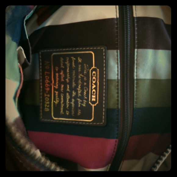 coach est 1941 bag