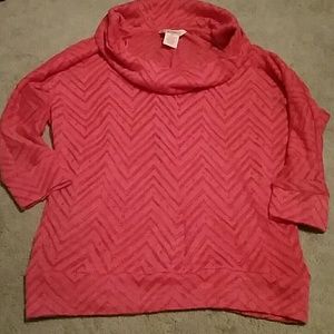 Coral Candie's sweater top