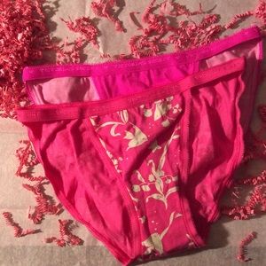 XSMALL NWOT VS cotton string bikini SET