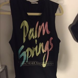 Palm Springs muscle tee