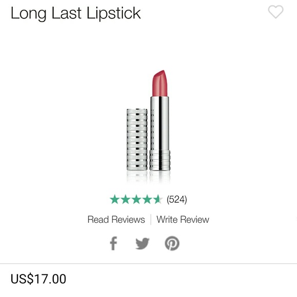 Clinique lipstick
