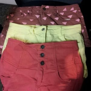 Colorful Jean Short Bundle!