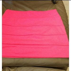 Bright pink Mini Skirt