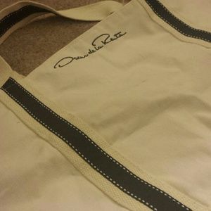 Brand New Oscar de la Renta shopping tote bag