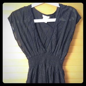 Black dress/swimsuit coverup