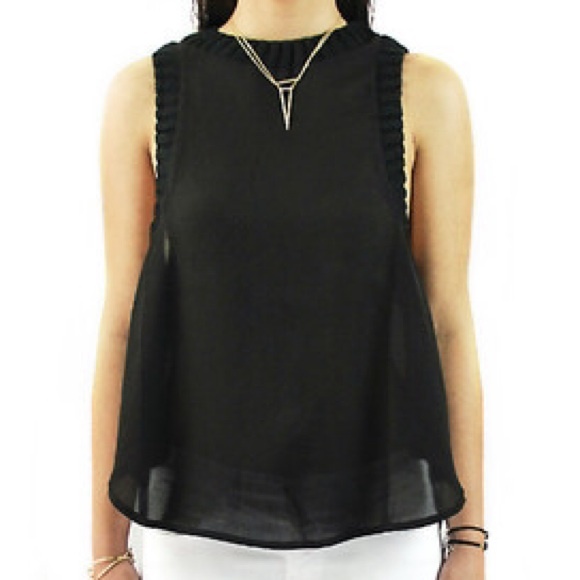 Knitted tank top