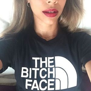 The North Face "The Bitch Face" Tee 😜