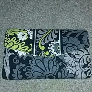 Euc Vera bradley strap wallet in baroque
