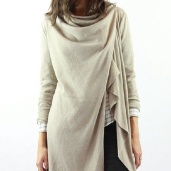 Drape cardigan