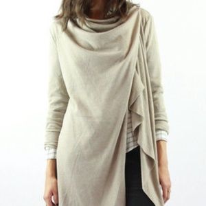 Drape cardigan