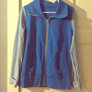 Blue Lululemon Zip-Up