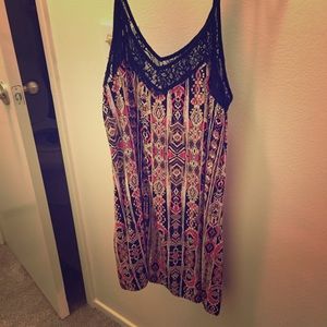 Patterned beach/sun dress