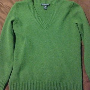 Green sweater