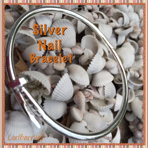 Silver Nail Bracelet