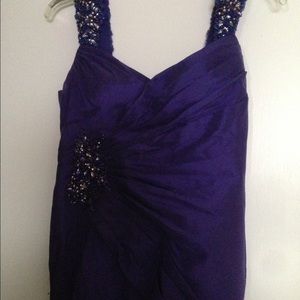 Purple prom / evening gown