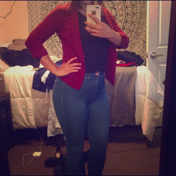 Maroon Blazer
