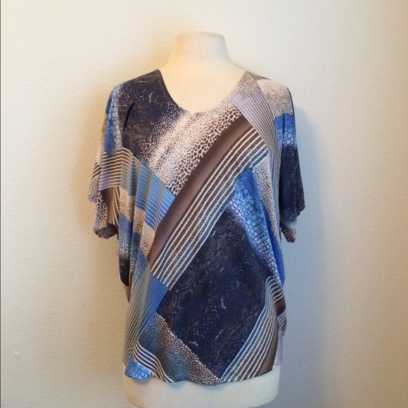 LAST ONE! (plus) Blue top - Picture 2 of 3