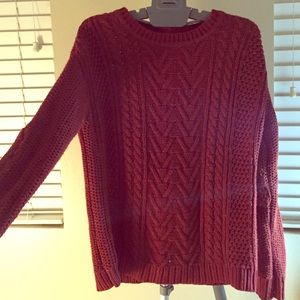 🍁Urban Outfitters🍁 Vintage Sweater (Crimson)