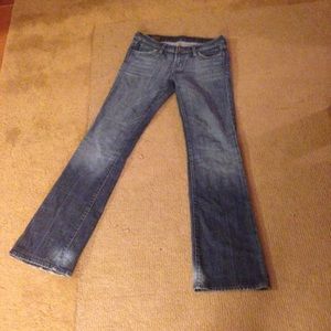 Citizens of Humanity low waist boot cut kelly