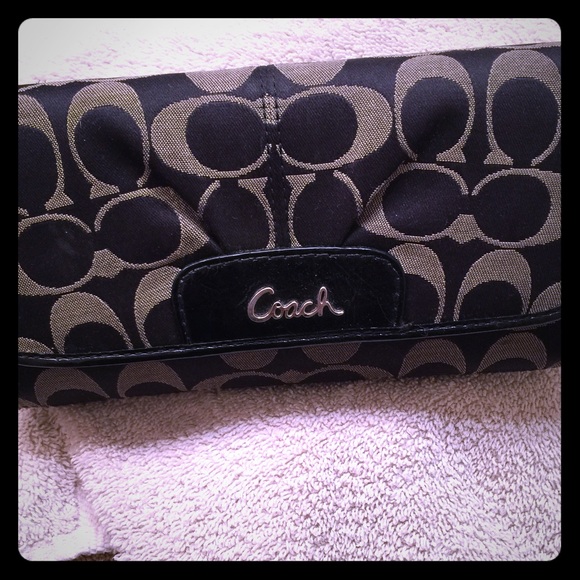 Authentic coach wallet