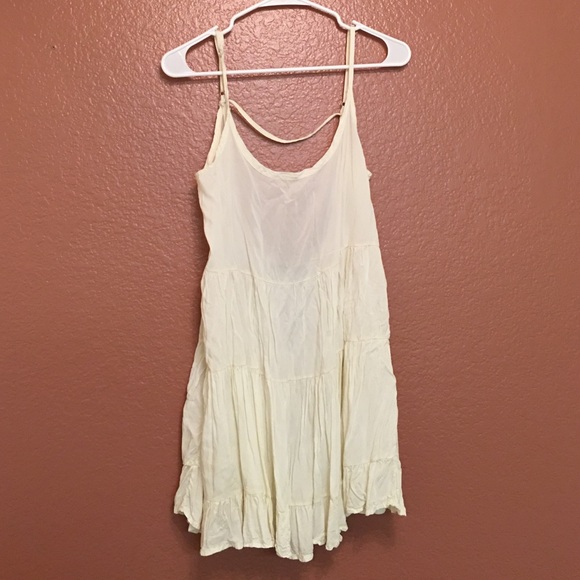 Flowy white dress