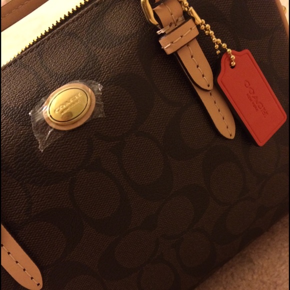 Coach Crossbody Peyton Signature Mini Satchel