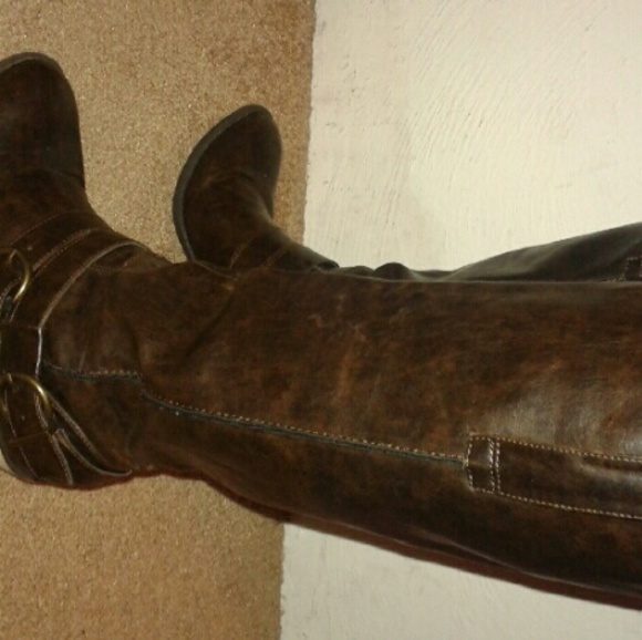 Diba brown boots - Picture 3 of 4