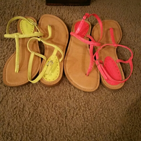 Gianni Bini Sandals  2 pairs