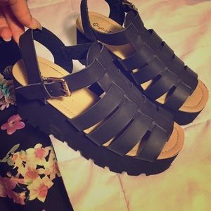 Boho Styled Platform Shoe