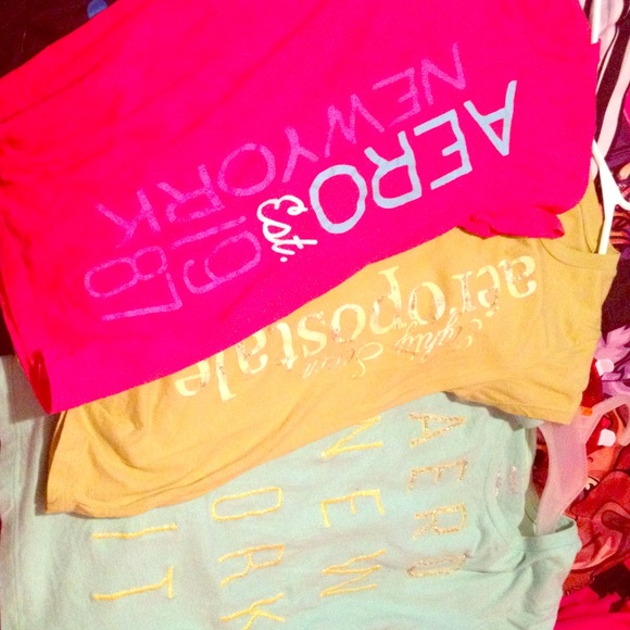 Aeropostale medium tees ! Bundle or sold separate