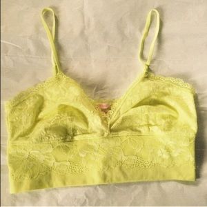 Victoria's Secret Neon yellow yoga sports bra