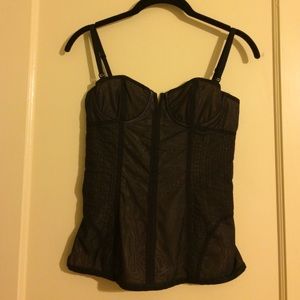 Elizabeth and James Black camisole