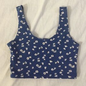 American Apparel daisy crop top🌼