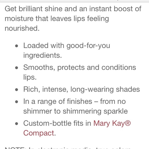 Mary Kay Lip Gloss color: Cafe Au Lait - Picture 3 of 3