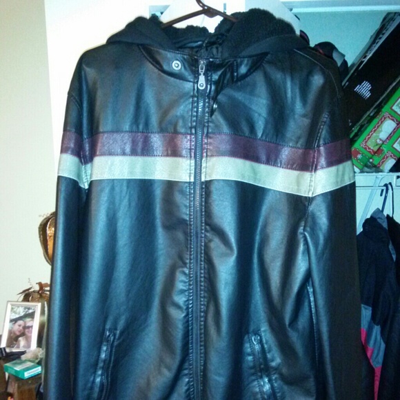 Men's leather jacket