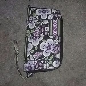 Excellent vera bradley zip around wallet