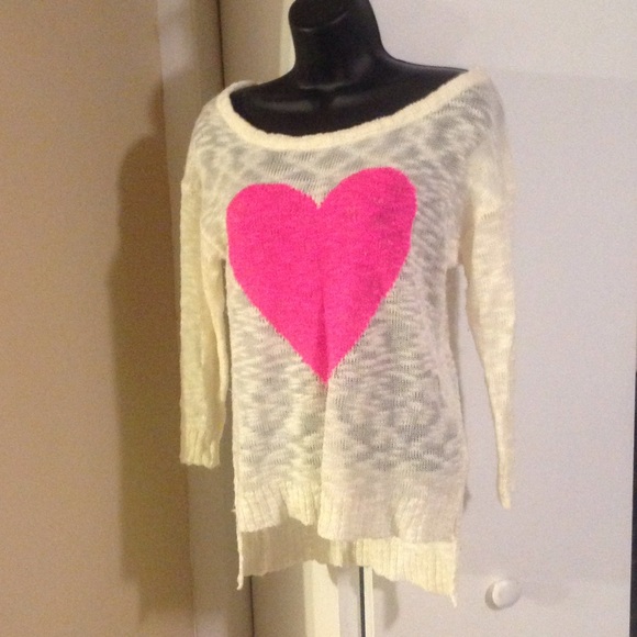 Heart sweater top