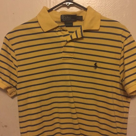 Yellow Ralph Lauren polo