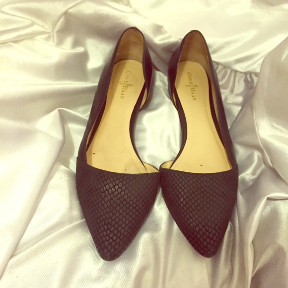 Cole Haan Amalia Half D'orsay Flats