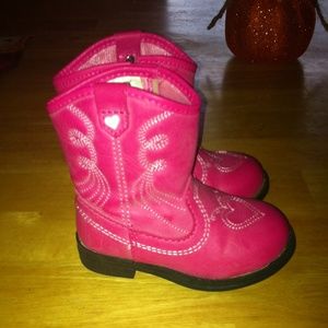 Infant girl cowboy boots.