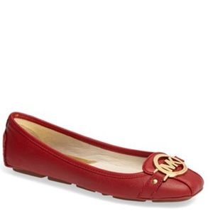 Michael Kors - new in box never worn red flats