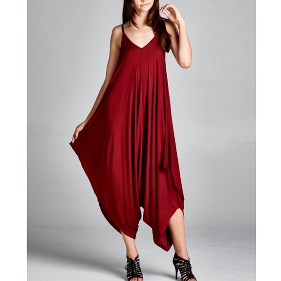 "Requiem" Loose Harem Jumpsuit - Picture 2 of 4