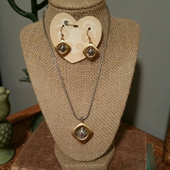 Brighton earrings.  Comes with a tin heart.