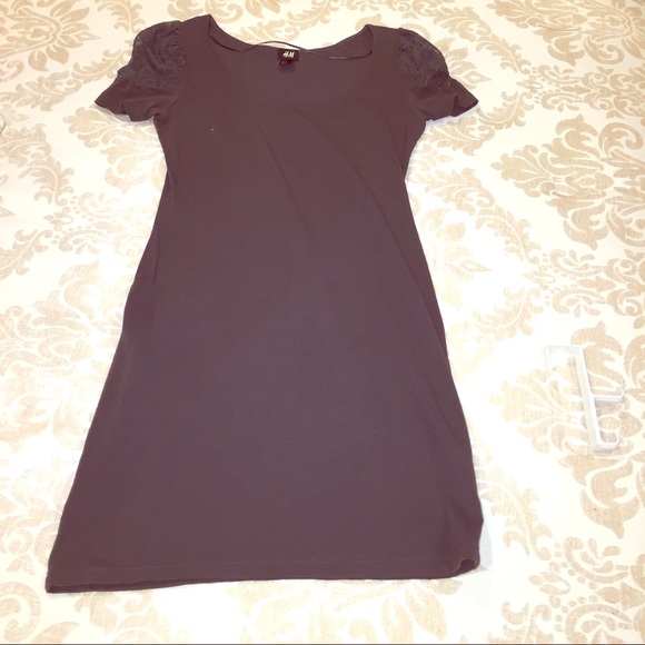 H&M short sleeve cotton dress